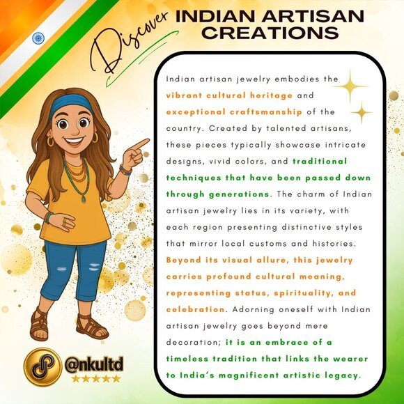 πBoho Festival Style Handmade Beaded Statement Earrings Indian Artisan - Picture 4 of 15